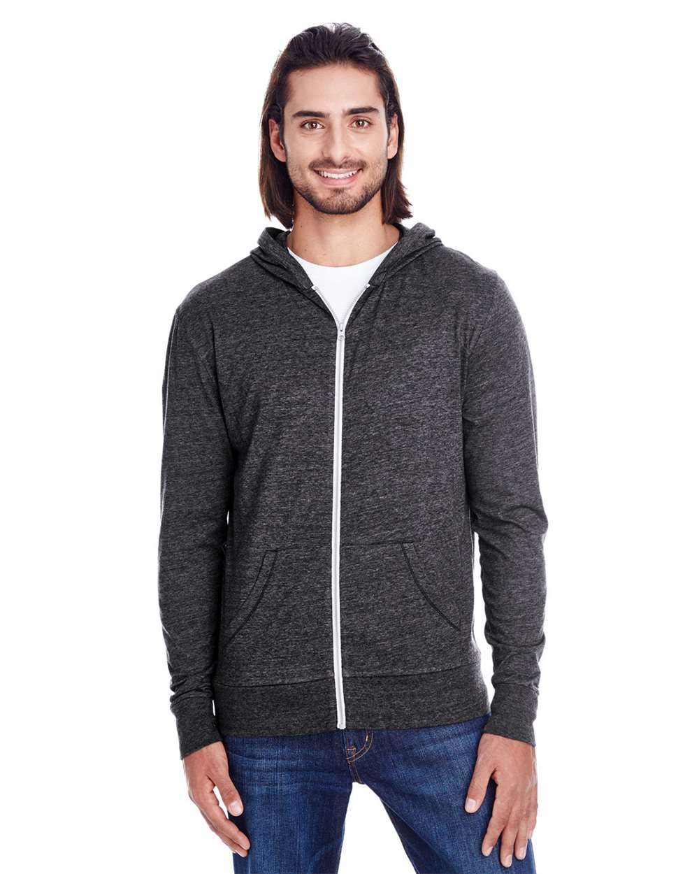 Threadfast Apparel 302Z - Unisex Triblend Full-Zip
