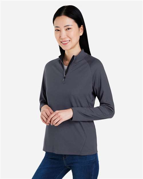 Women's Origin Performance Pique Quarter-Zip Pullover