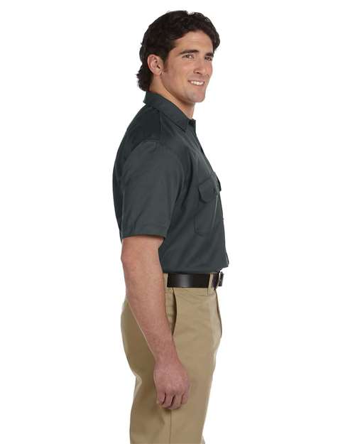 Men's Short Sleeve Work Shirt