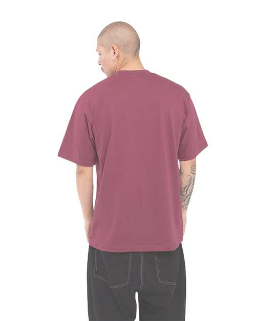 Unisex Tall Max Heavyweight T-Shirt – On Model – Back