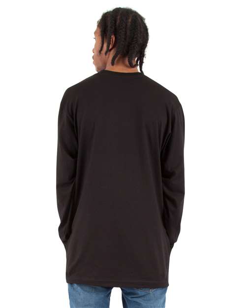 Unisex Active Long Sleeve T-Shirt – On Model – Back