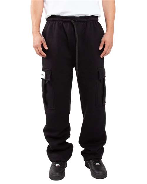Unisex Fleece Cargo Pocket Sweatpants