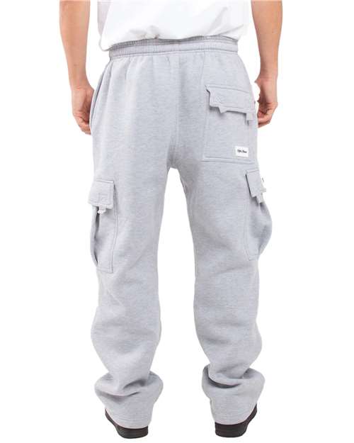 Unisex Fleece Cargo Pocket Sweatpants