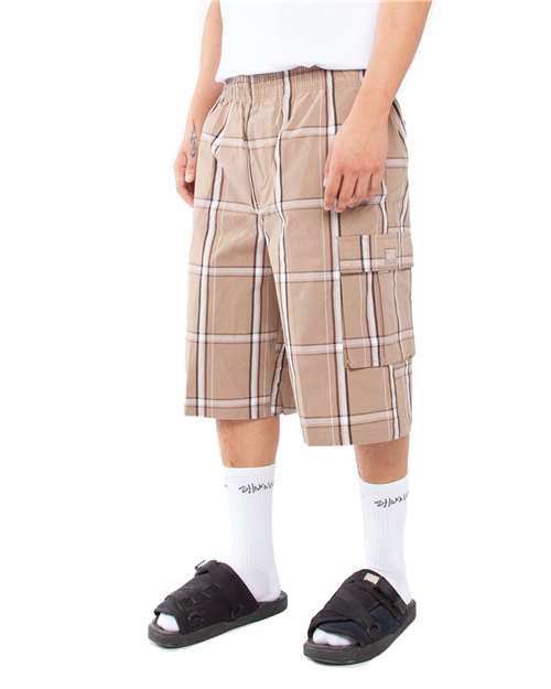 Unisex Plaid Shorts