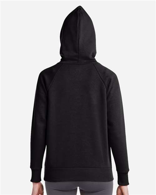 Women's Rival Fleece Hooded Sweatshirt – On Model – Back