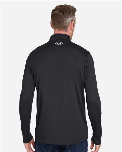 Men's Team Tech™ Quarter-Zip Pullover – On Model – Back