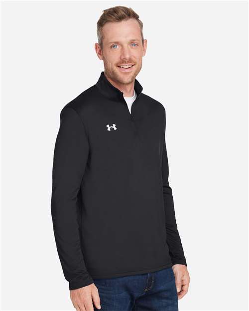 Men's Team Tech™ Quarter-Zip Pullover – On Model – Side