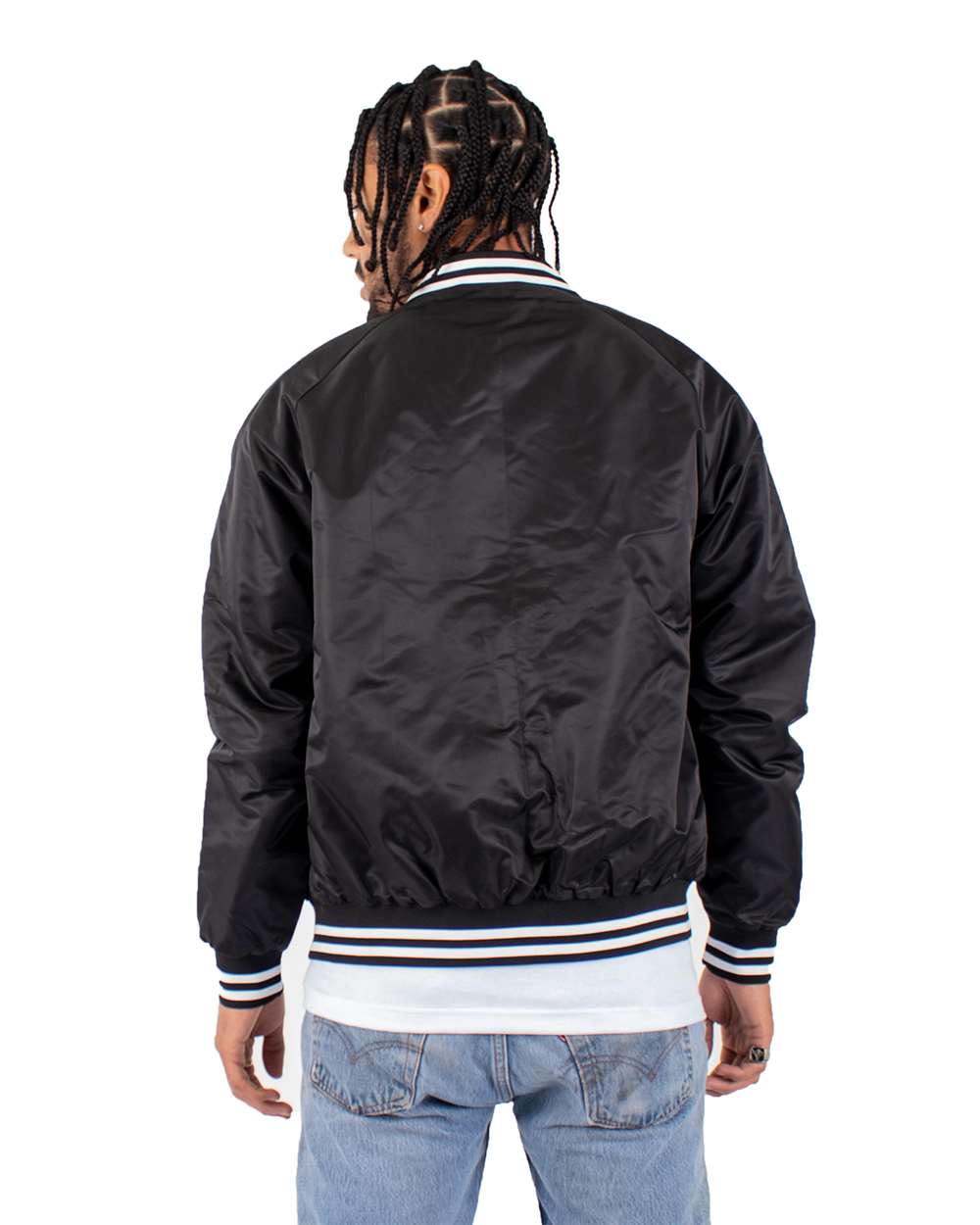 じゃっきー Shaka Wear SHVBJ - Men's Varsity Bomber Jacket