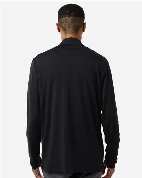 Men's Textured Stripe Quarter-Zip Pullover