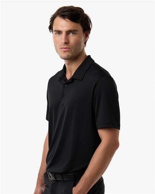 Men's 4-Way Stretch Printed Polo