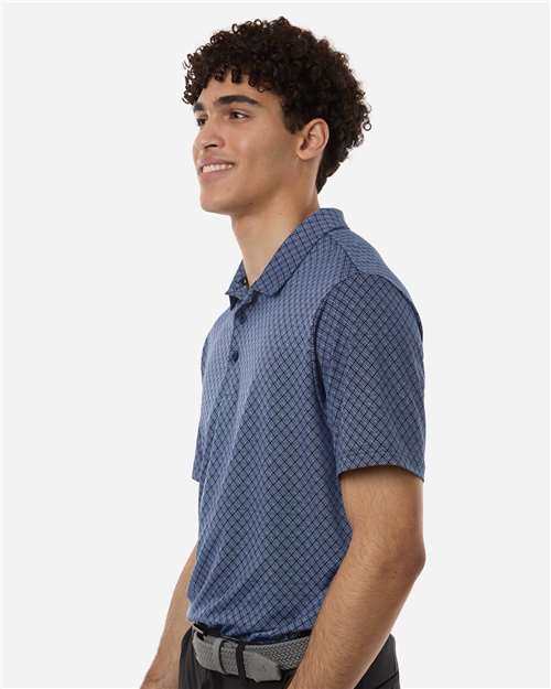 Men's 4-Way Stretch Printed Polo