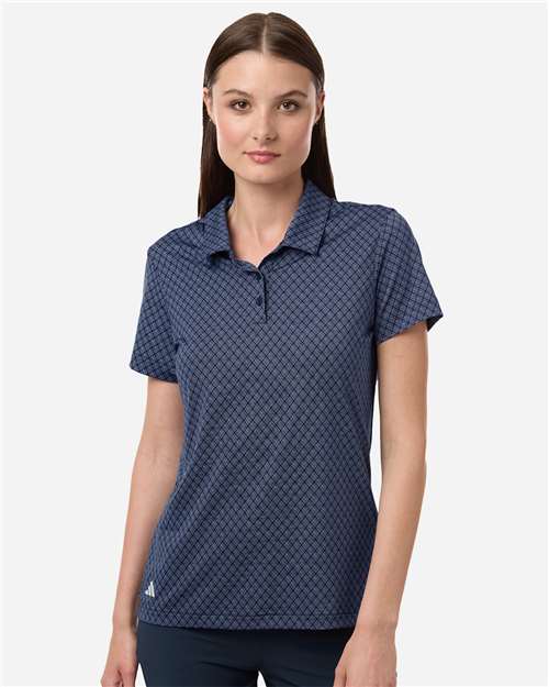 Women's 4-Way Stretch Printed Polo