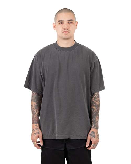 Unisex Garment-Dyed Reverse T-Shirt
