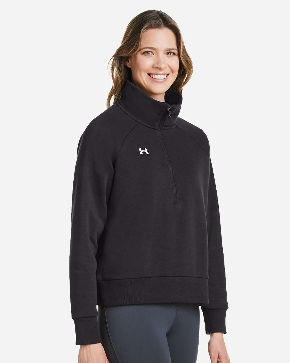 Under Armour 1379492 Women's Rival Fleece Half-Zip Pullover | S&S