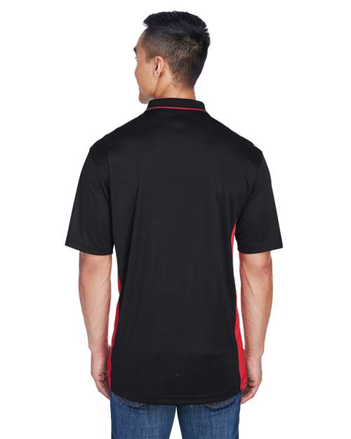 Men's Cool & Dry Sport Two-Tone Polo – On Model – Back
