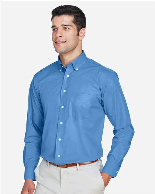 Men's Crown Collection® Broadcloth Woven Dress Shirt