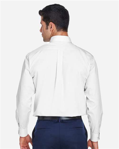 Men's Crown Collection® Broadcloth Woven Dress Shirt