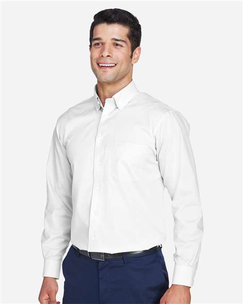 Men's Crown Collection® Broadcloth Woven Dress Shirt