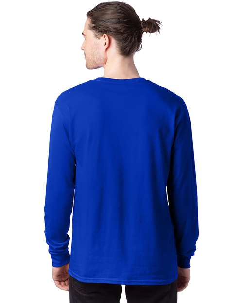 Essential-T Long Sleeve T-Shirt – On Model – Back