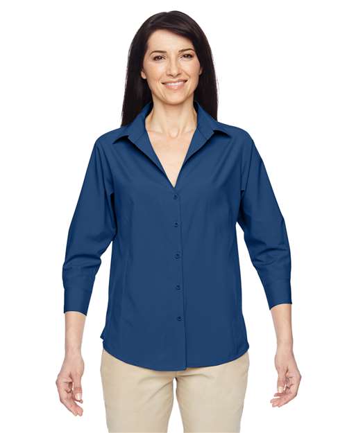 Women's Paradise Three-Quarter Pullover Sleeve Performance Shirt
