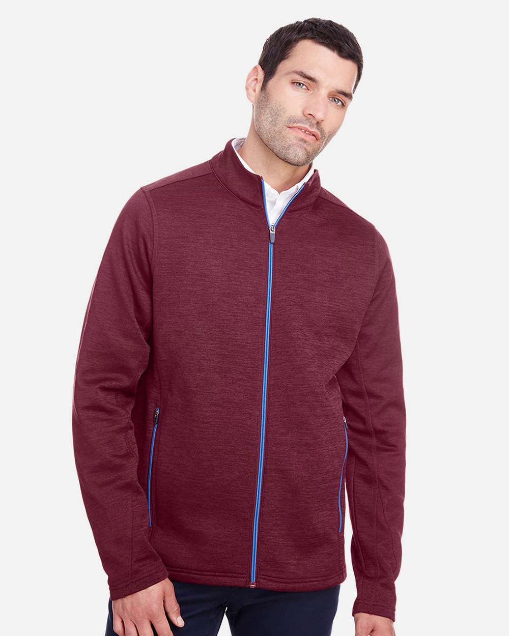 🔥 North End Men Flux 2.0 Full-Zip Jacket fleece zippered pocket Up To 5XL NE712 - Picture 13 of 31