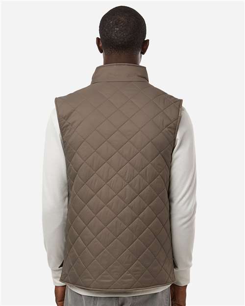 Men's Vintage Diamond Quilted Vest