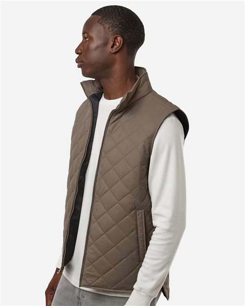 Men's Vintage Diamond Quilted Vest
