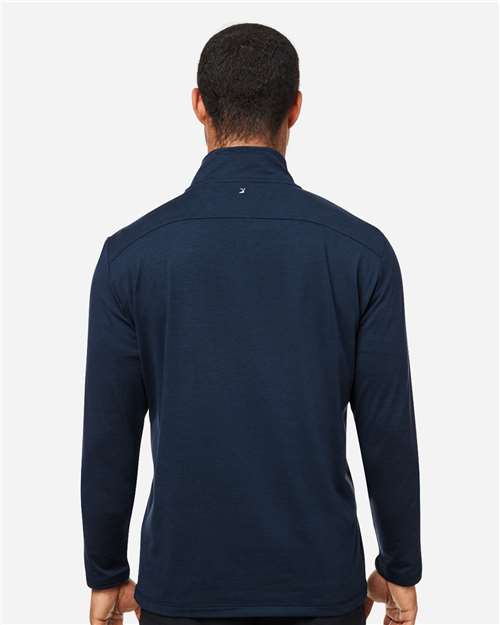 Men's Fairway Marbled Jersey Quarter-Zip Pullover