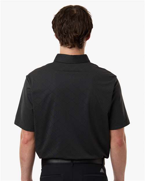Men's Ultimate365 Jacquard Polo – On Model – Back