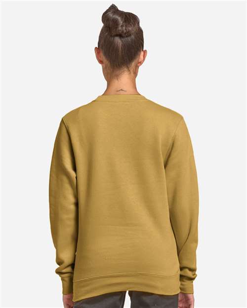 Unisex Premium Crewneck Sweatshirt – On Model – Back