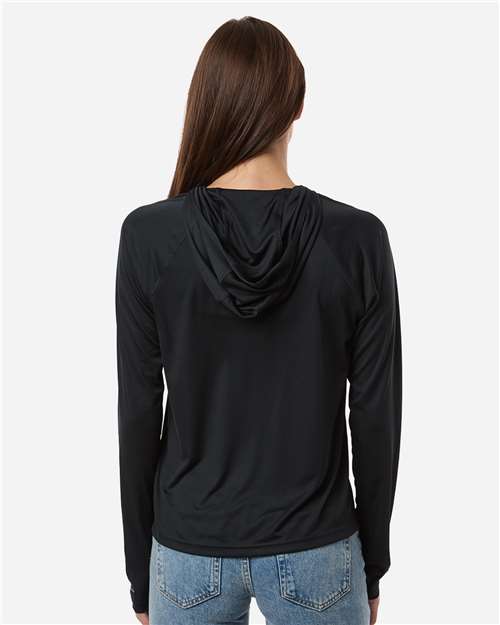 Women's PFG Tidal Tee™ Hooded Long Sleeve – On Model – Back