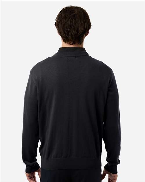 Men's New Classics V-Neck Sweater – On Model – Back