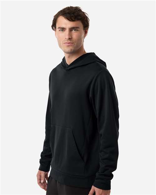 Unisex Squad Hooded Tech Fleece Pullover – On Model – Side
