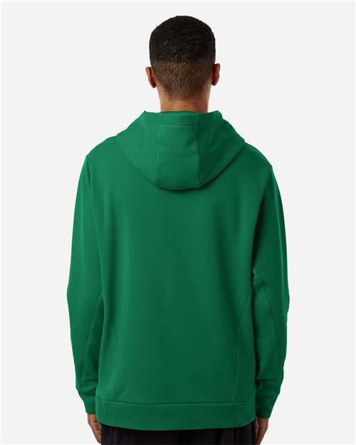 Unisex Squad Hooded Tech Fleece Pullover – On Model – Back