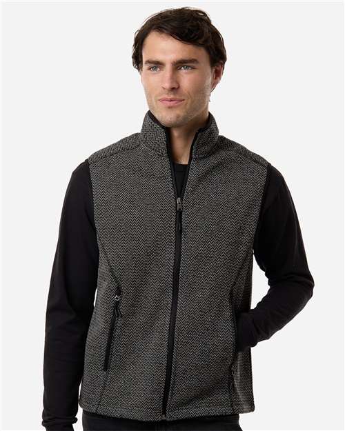Men's Jasper Jacquard Fleece Vest