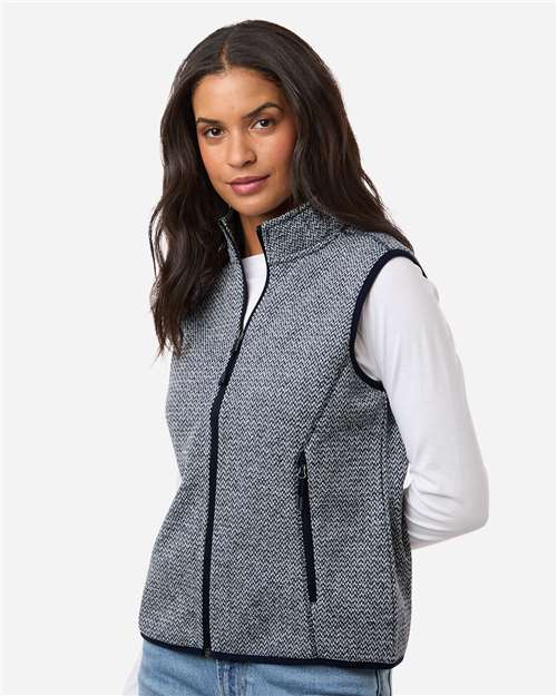 Women's Jasper Jacquard Fleece Vest