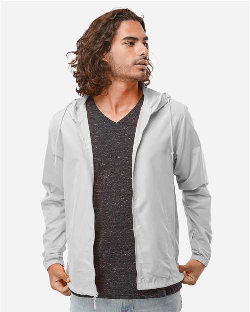 Men's Lightweight Windbreaker Full-Zip Jacket
