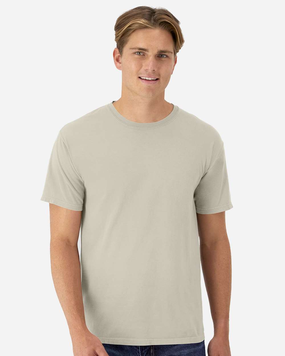 🔥 ComfortWash by Hanes Men's Garment-Dyed T-Shirt Short Sleeve Up To 3XL GDH100 - Picture 186 of 250
