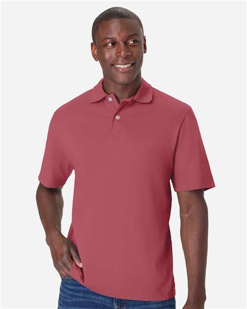 Men's Garment-Dyed Jersey Polo