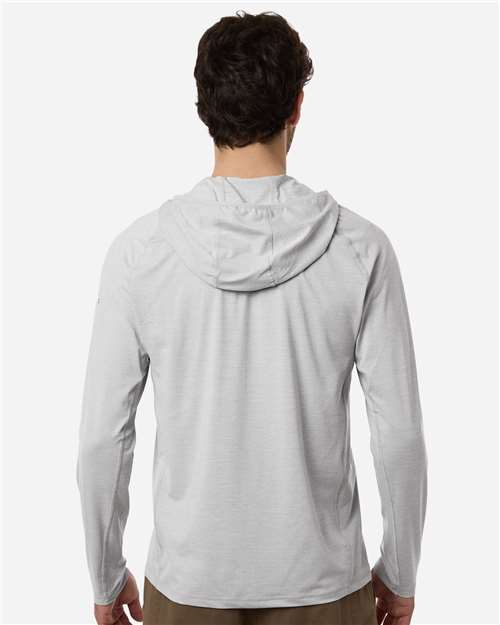 Men's Atoll Half-Zip Hooded Pullover – On Model – Back