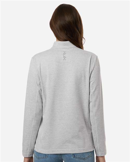 Women's Coldfront+ Quarter-Zip Pullover – On Model – Back