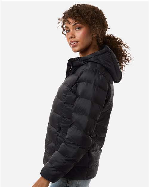 Women's Lightweight Poly-filled Hooded Puffer Jacket