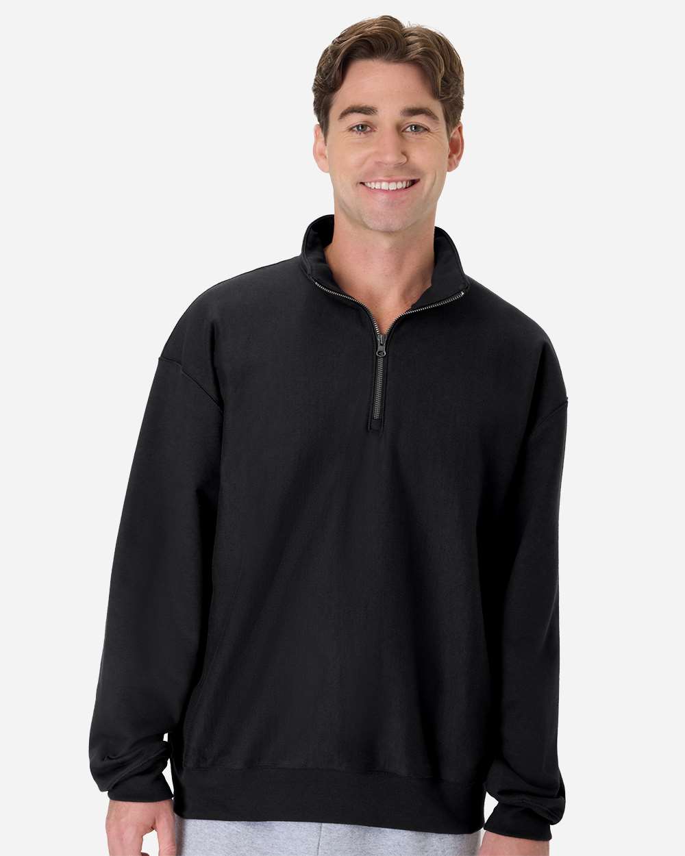 Hanes OG900 - Men's Beefy® Sweats Premium Heavyweight Quarter-Zip