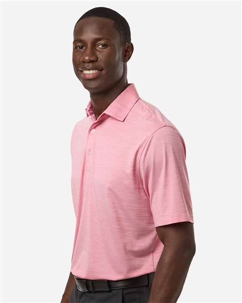 Men's Bohemian Striped Heather Performance Polo