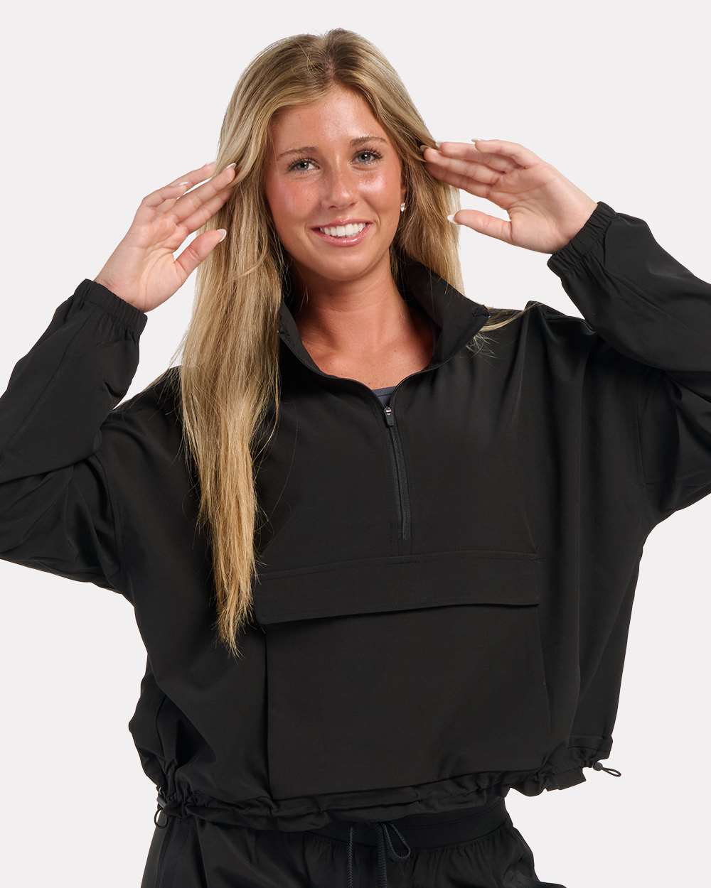 Boxercraft BW5204 - Women's Stretch Woven Quarter-Zip Pullover