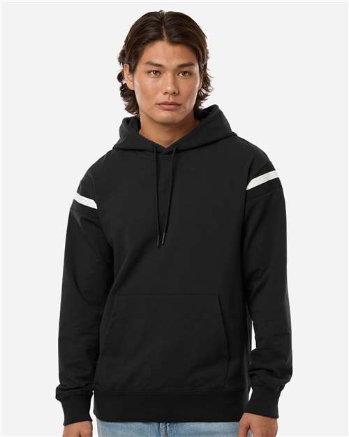 Holloway 223526 Unisex Heritage Prep Hooded Sweatshirt Model Shot
