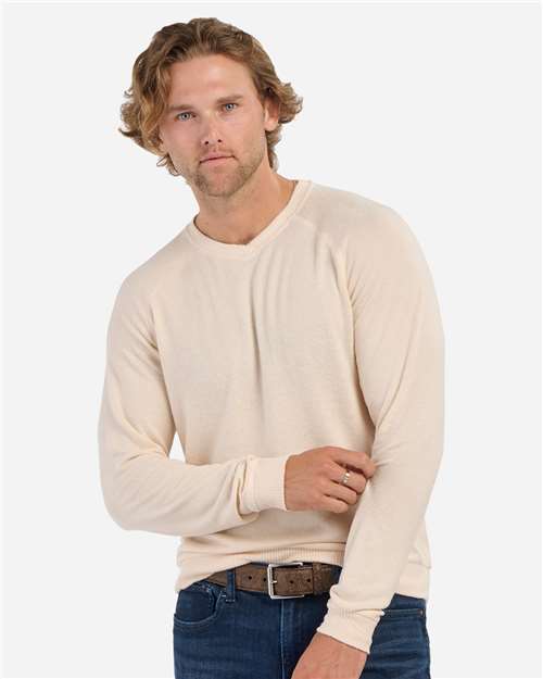 Men's Cuddle Cross-Neck Sweater