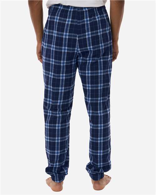 Unisex Flannel Joggers – On Model – Back