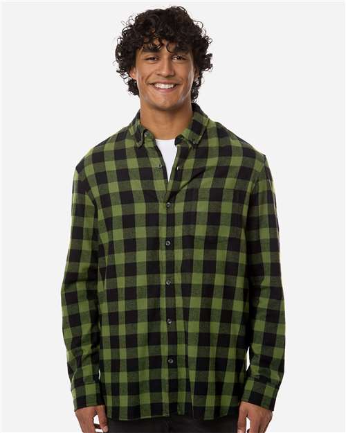 Men's Flannel Button Down Shirt