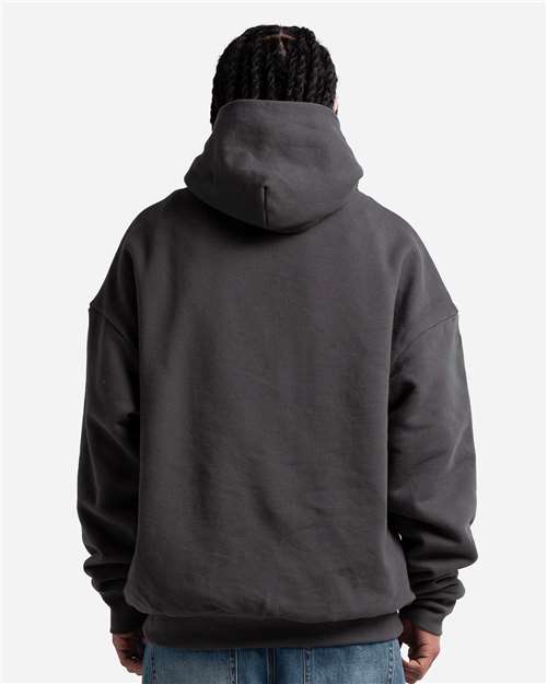 Men's Garment-Dyed Double Layer Reversible Hooded Sweatshirt